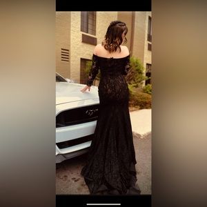 worn once it’s very pretty for a formal dance comfortable for a dress